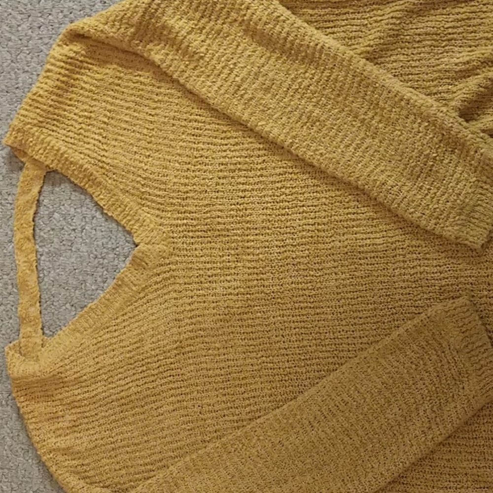 Forever 21 Open back sweater